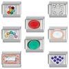 Crystal Series Italian Charm Stainless Steel Bracelet 9mm Diy