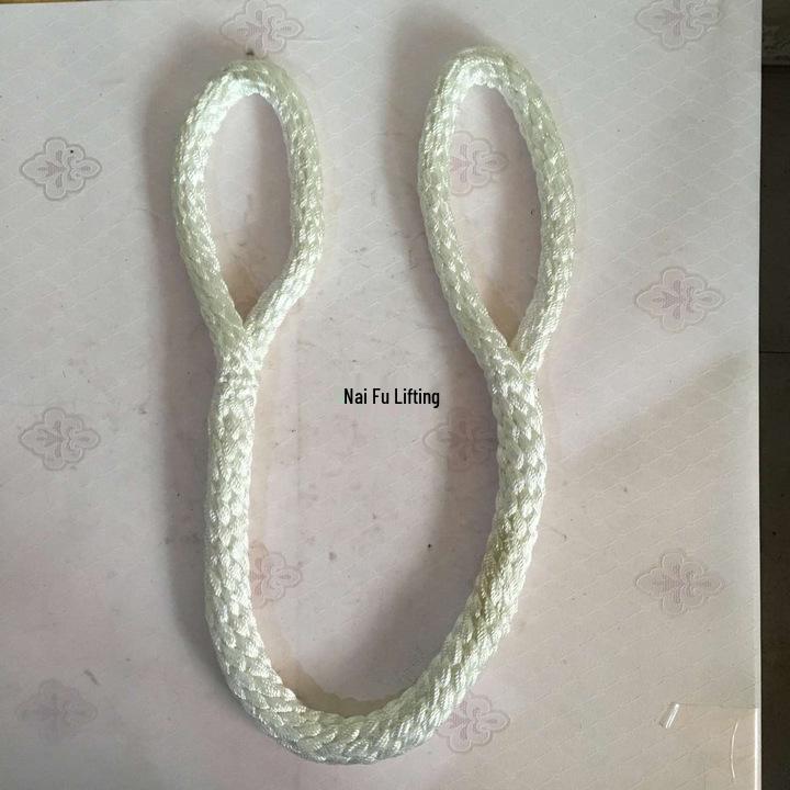 Round Sling Lifting Tow Rope Endless Sling with Two-End Eye - 1 Ton, 2 Ton, 3 Ton Capacity 1 Ton 1 Meter