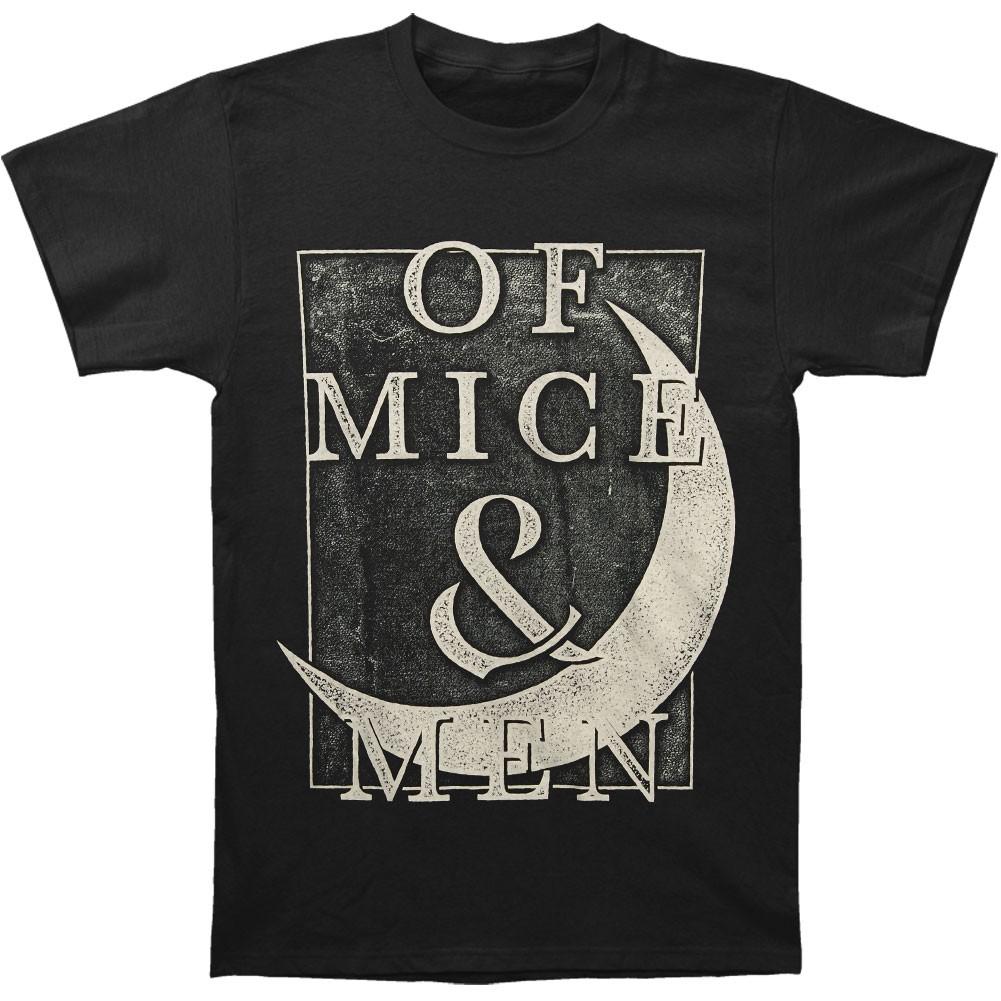 Men s Of Mice & Men Saint Graphic Slim Fit T-shirt XXX-Large Black 4XL