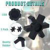 L150 Urethane Rubber Inserts Set of 2 for Use with For Lovejoy Jaw Couplings Designed to Minimize Wear on Components