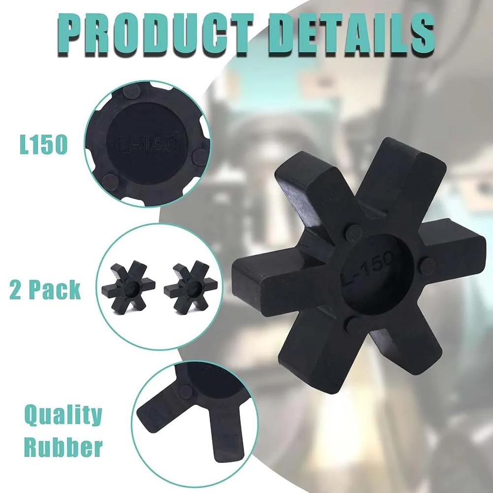 L150 Urethane Rubber Inserts Set of 2 for Use with For Lovejoy Jaw Couplings Designed to Minimize Wear on Components