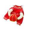 New Year's Lanterns Festive Pet Dog Dog Cat Autumn Winter Dog Clothes Cat Clothing Supplies Funny Velvet Corgi Dou