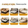 Xiyin Automatic Inflatable Camping Mat with Built-in Pump, Flocking Surface, Headboard, and Extra-Thick Design