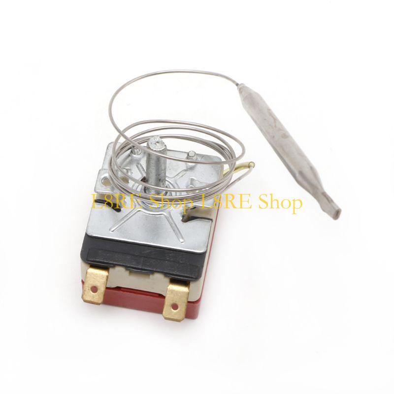L8RE 250V 16A Temperature Controller 30-110 Celsius Thermostat Knob Capillary Switch