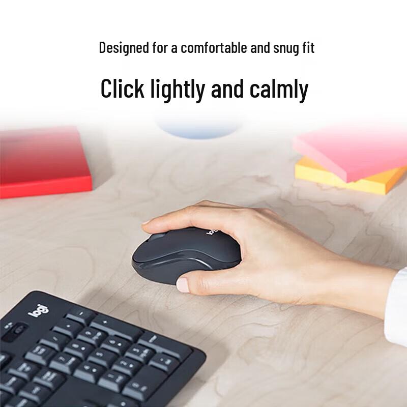 Logitech MK295 Silent Wireless Keyboard Mouse Combo