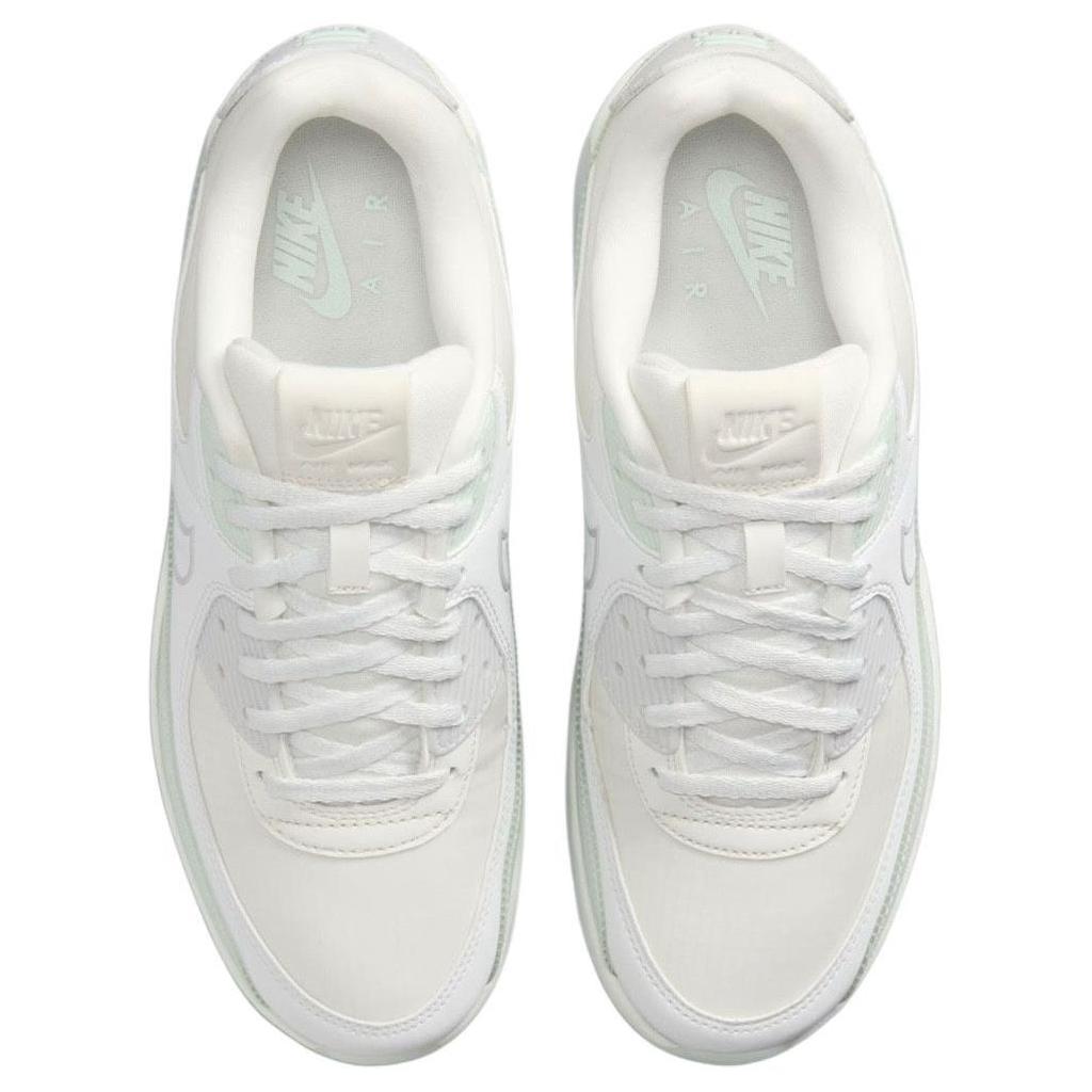 Nike Air Max 90 LV8 'Summit White Barely Green' Women's Sneakers Casual Shoes HF0782-102