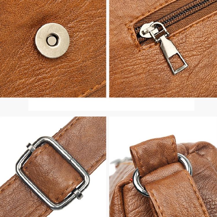 Shoulder Bag with Vintage Charm Practical & Fashionable Bag for Work or School