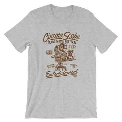 Cinema Scope T-Shirt. Filme Kinofilme 100% Baumwolle Premium T-Shirt NEU