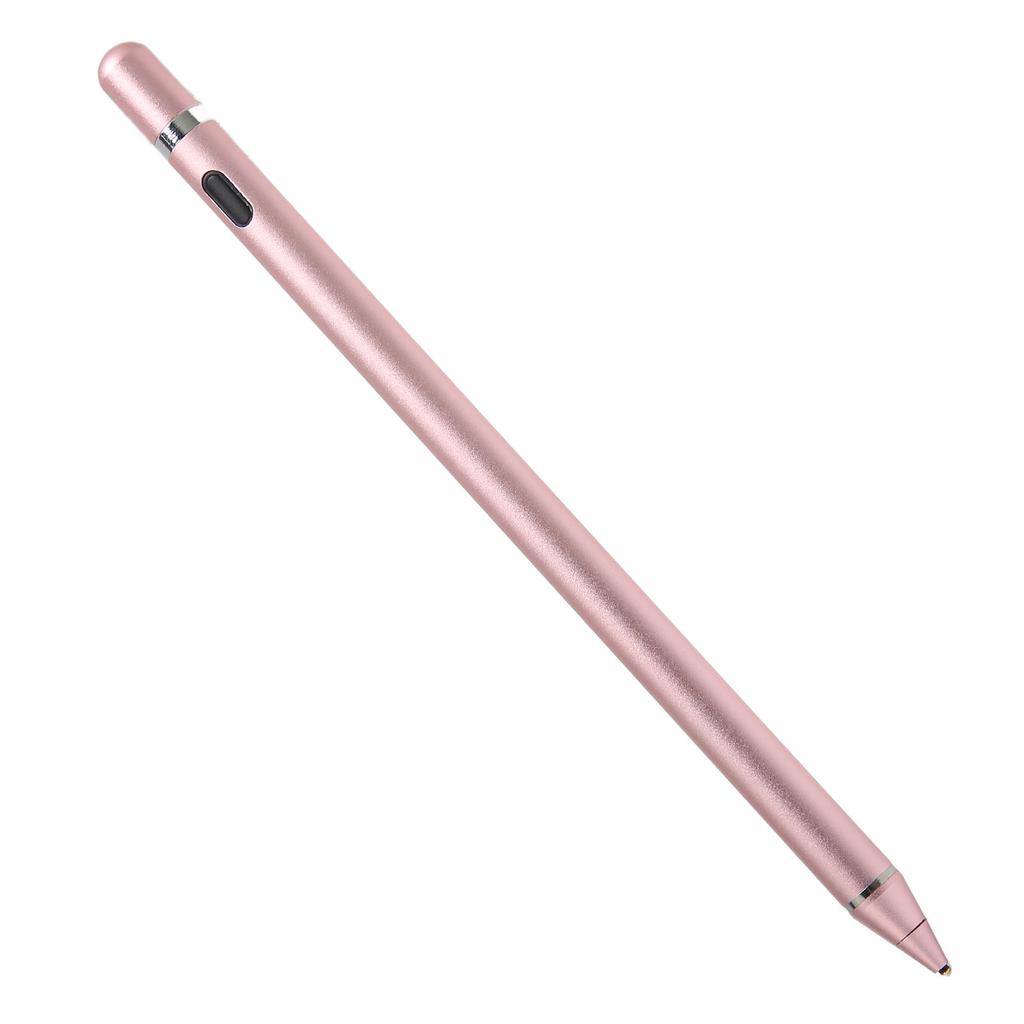 Stylus Pen High Sensitivity Smoother Writing USB Charging Lightweight Frosted Surfaces Touch Screen Pens for Tablet Pink