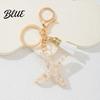 Key Holder For Backpack Keychain Pendant Letter A-Z Charm with Tassel