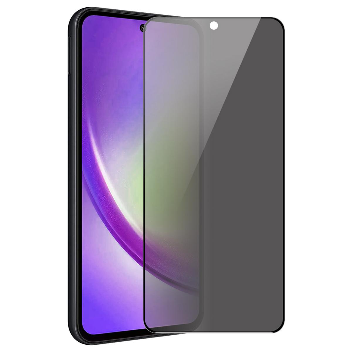 

ENKAY HAT PRINCE For Samsung Galaxy A55 5G Shatterproof Screen Protector Anti-Spy 28-Degree 9H Hardness Type A