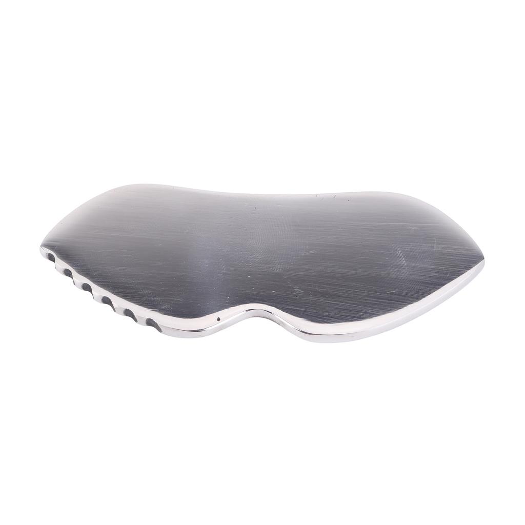 Gua Sha Massagebrett Kammkante 304 Edelstahl Glattere Oberflächen Gua Sha Werkzeug zur Linderung von Weichteilschmerzen Körperpflege