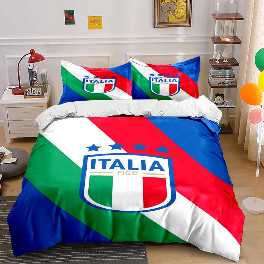 

Italia FIGC logo design Bedding sets Duvet cover sets Duvet covers Pillowcases(1 * Duvet Cover 2 * Pillowcases, without duvet insert) 135x200cm