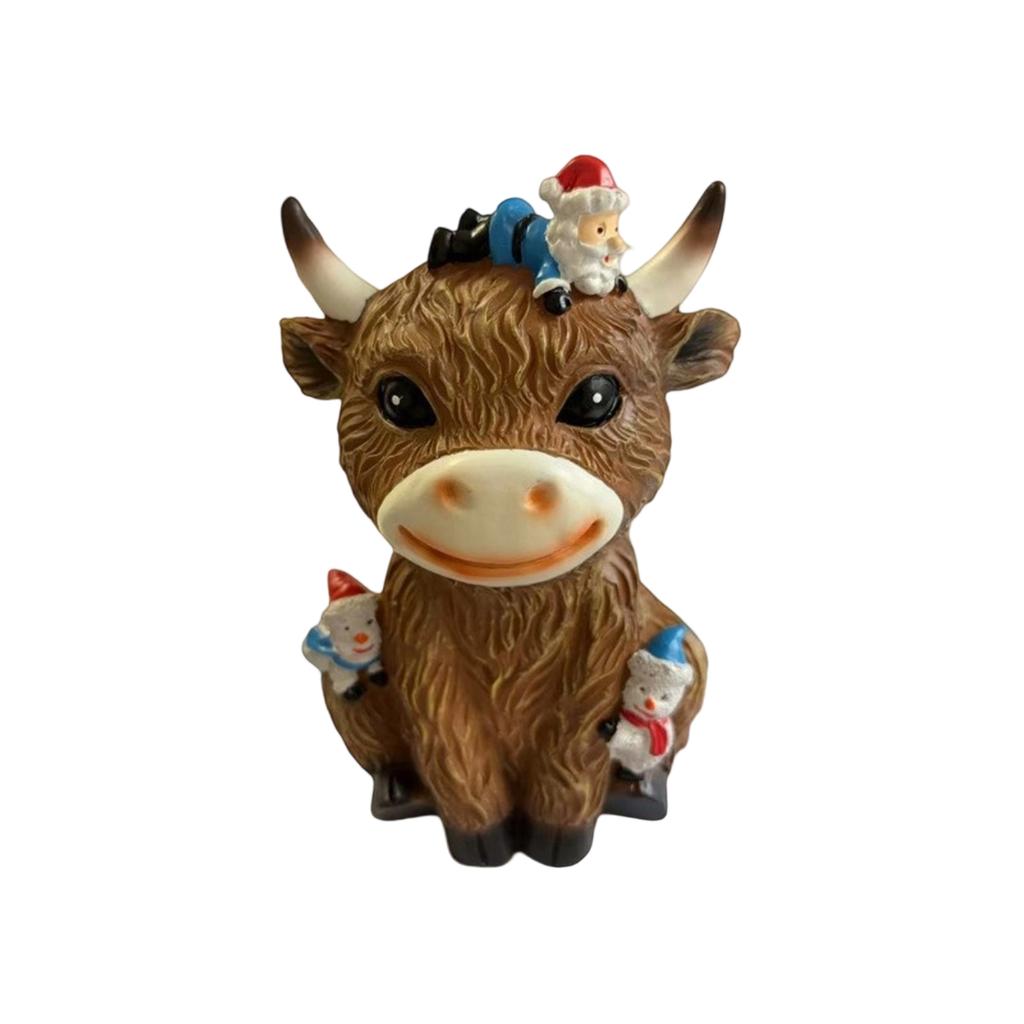 Cattle Home Outdoor Garden Ornaments Dining Table Family Porch Decoration Gift