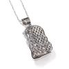 Fashion Hip Hop Diamond Portrait Pendant Necklace Men's Personality Sweater Chain Night Club Men
