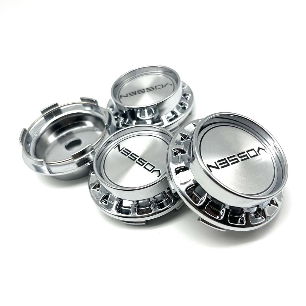 4Pcs 67mm Car Wheel Center HubCap K67 Flower High Cover For 45mm VOSSEN PRECISION SERIES Badge Sticker Auto Modiified Accessorie
