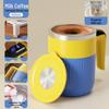 2026 Electric Mixing Mug with Temperature Display – Perfect for Coffee, Smoothies, Tea, and Travel.