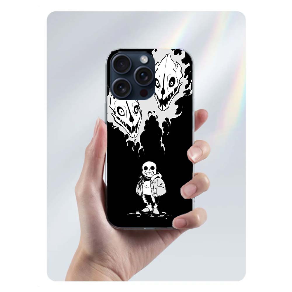 

Game Undertale Clear Phone Case For Iphone 17 Air 16 Pro Max 15 Pro 14 Plus 17E 16E 11 13 12 Mini Cover Cases Fundas Cell TPU Ca iPhone 11