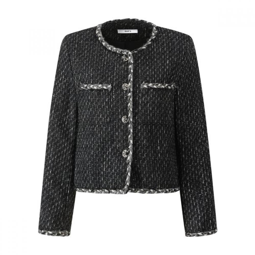Ggpx Rope Taping Tweed Jacket  Gq3jk006f 