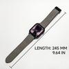 Silicone Leather Strap For Apple Watch Band 49/44/42/45/38/40/41 Accessories Bracelet for iWatch Ultra Series 10 9 8 7 SE 6 5 4