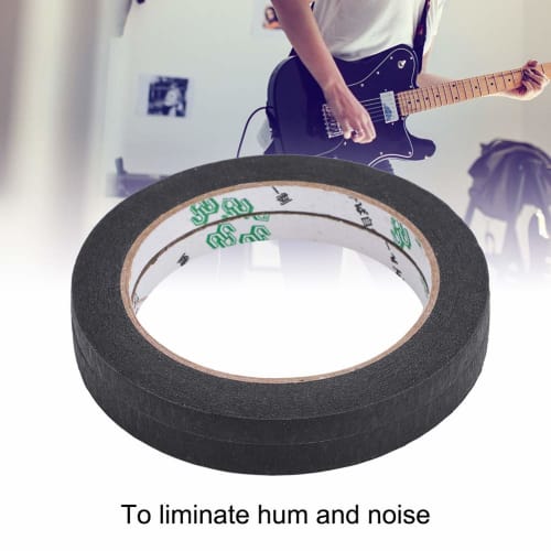 2-Pack Electrical Tapes for Guitar Pickups, Non-Toxic and Safe, 10mm and 8mm Wide, Practical Guitar Maintenance Supplies