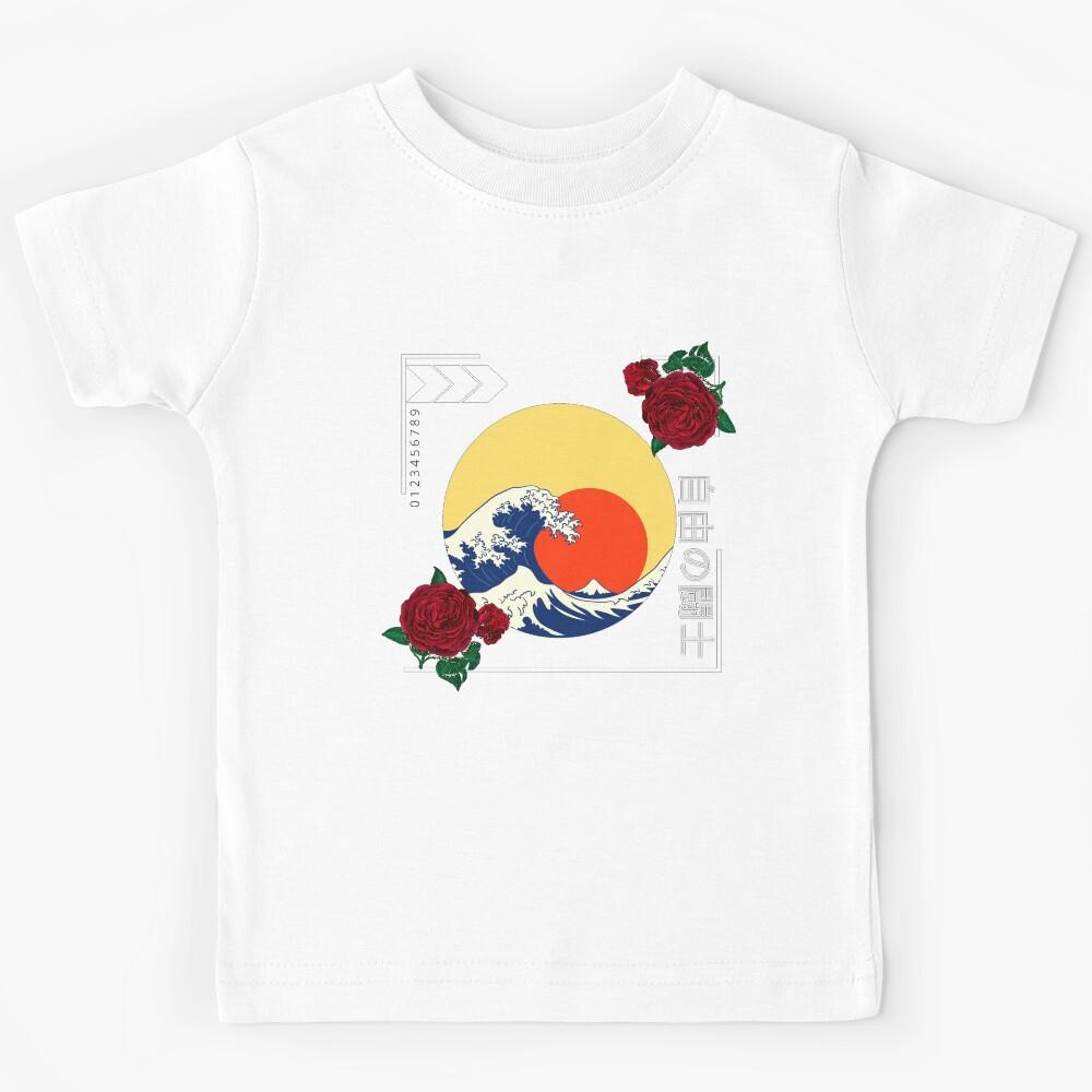 The great wave off Kanagawa - modern Kids T-Shirt 160