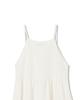 Penfield Laser-Cut Embroidered Shirring Dress White_Fs2Ws54F