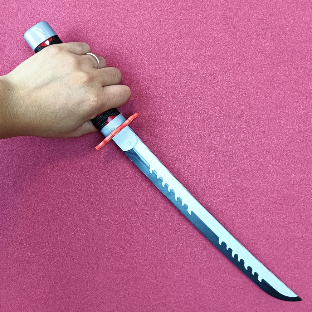 17inch Kamado Tanjirou Katana Real Size Japanese Katana Demon Slayer Ninja Knife Anime Cosplay Prop Original Samurai Sabre Toy