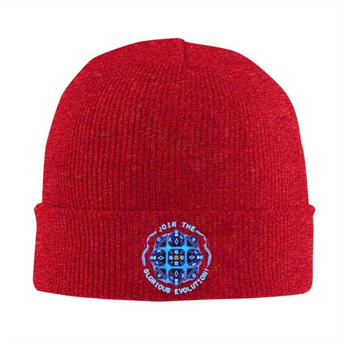 HEXCORE Join The Glorious Evolution Knit Hat Beanie Winter Hat Warm Fashion Arcane Cap Unisex Women