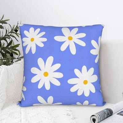 Daisy Flower Pattern Pillow Cover Morden Pillow Case For Sofa Car Home Decor Design Pillowcases Gift Idea