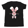 Volleyball Lover Easter Bunny Ears Feet Kids Toddler Youth Short Sleeve T-Shirt