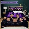 Men Colorful Pajamas Threepiece Set Without Core 1 Duvet Cover 2 Pillowcase Without Core Bedding Set Soft And Comfortable