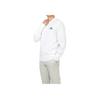 J.Lindeberg Logo Print Crew Neck Pullover Long Sleeve Sweatshirt Men sweatshirt White AMKW08142-0000