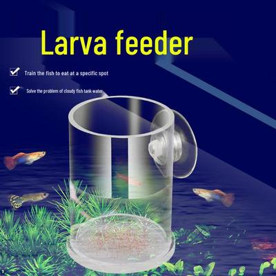 Acryl Futterbehälter mit Netz zum Ausbrüten von Artemia-Eiern für kleine Aquarienfische