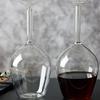 Wine Glass Upside-Down Red Wine Glasses Modern Glassware 400ml for Men Women Valentine's Day Birthday Christmas Hot Cold