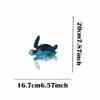 Handmade Metal Sea Turtle Wall Art for Ocean Lovers Coastal Decor Nautical Marine Animal Sculpture For Living Room Beach House Bathroom
