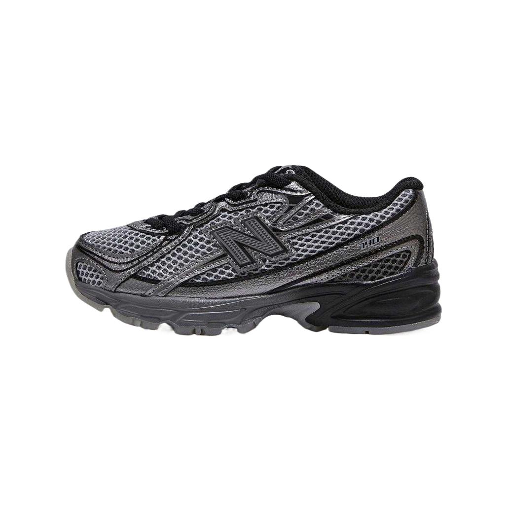 New Balance Nb 740 Pelle Sintetica Rete Comode Leggere Scarpe da Corsa per Bambini Scarpe da Corsa per Bambini Grigio Scuro PZ740BSM