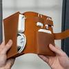 PU Leather Digital Product Storage Bag Durable Multi-layer Data Cable Storage Bag Dust Proof Portable Electronic Gadget Bag