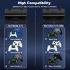 Charger Station for Xbox One/Xbox Series X/S Controller with 2x5520mWh Batteries and 4 Covers,Dual Charging Dock with Xbox Rechargeable Battery
