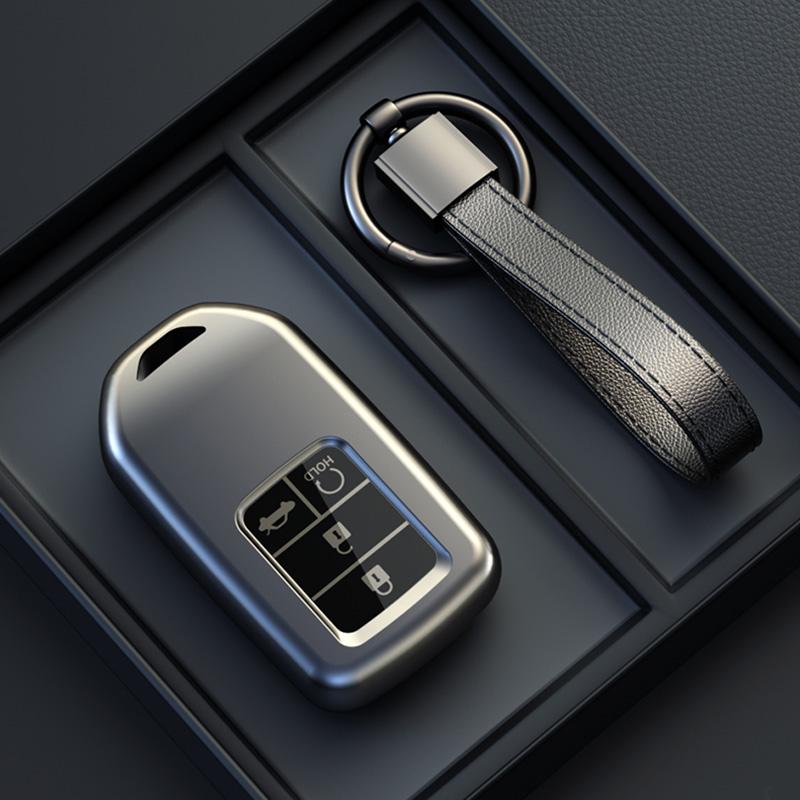 Car Key Case Cover Shell Fob For Honda Accord Civic Crv Pilot Ridgeline Odyssey Passport Smart Remote Key Protector