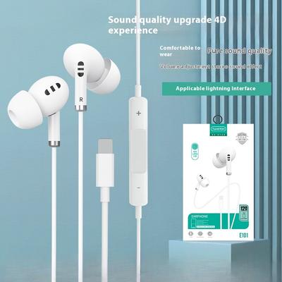 Apple Android Handy Computer 3.5/Type-C In-Ear Kabelgebundene Kopfhörer Anruf-Kopfhörer