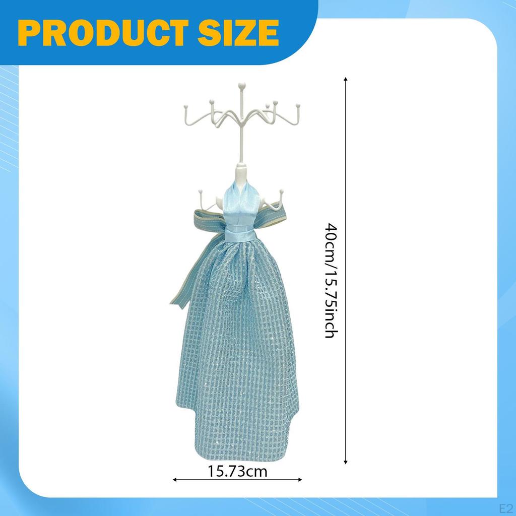 Necklace Display Stand Jewelry Shop Dresser Professional Tabletop Multiuse