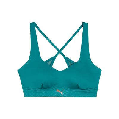 Aop Bra Solid Color Casual Cross Back Sports Bra Women Underwear Green 525139-42