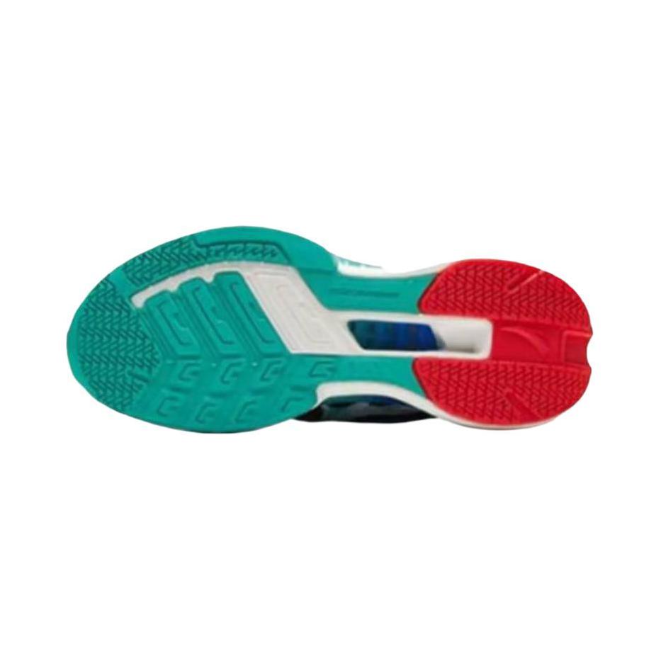 Anta Kids Wind Chaser 6 Comfortable Running Shoes Kids Sneakers Black Blue Green 312439902R-2