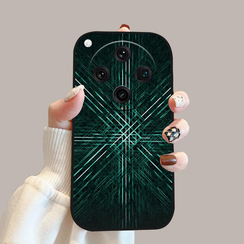 Stylish Phone Case For Oppo Find X8 Pro Coque PKC110 Silicone TPU Soft Cover For Oppo FindX8 5G Phone Shockproof Bumper Fundas