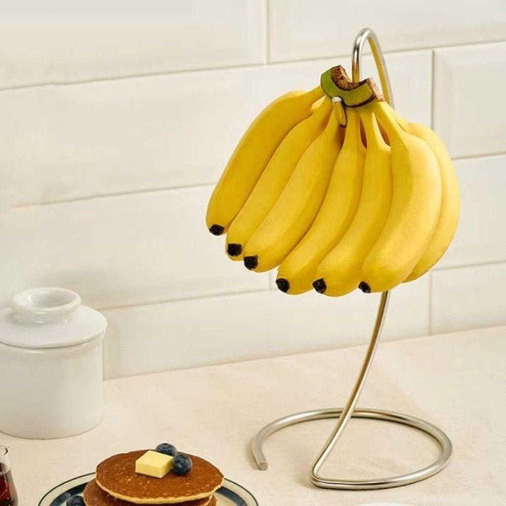 Keep Bananas Fresh Fruit Vertical Storage Rack Space Saving Fruit Display Hanger  Cup Rack
