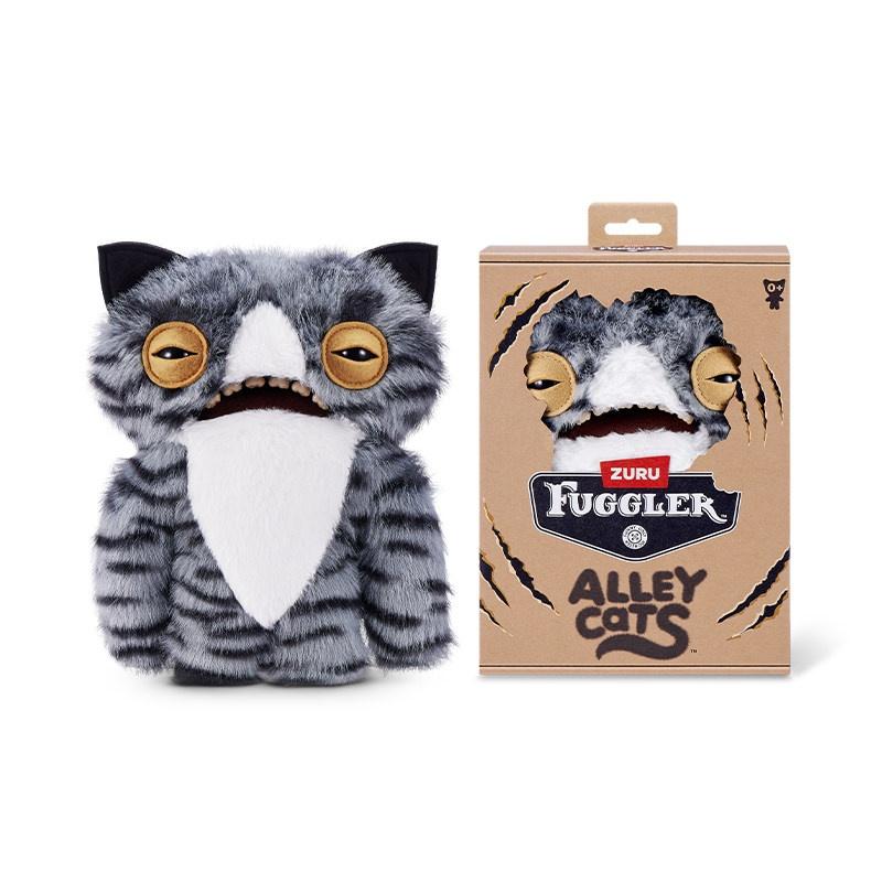 Fuggler Alley Cats Plüschtiere 9 Zoll Lustiges Hässliches Zähne Monster Stofftier Haustier Katze Plüschtiere Puppe Sammlerstück Kinderspielzeug 23.5cm