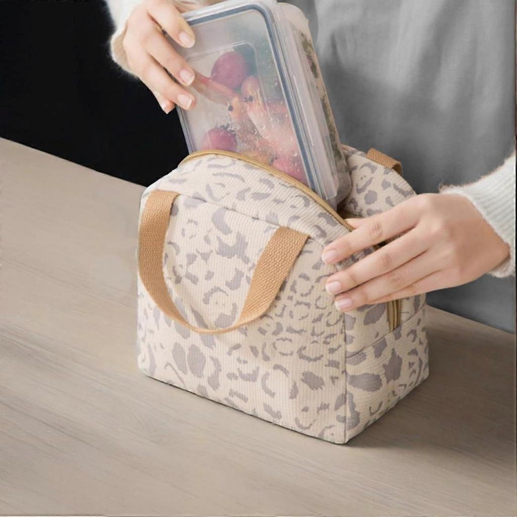 Insulated Lunch Bag, Multi-Compartment Insulated Lunch Box, Professional and Portable Design for Office, Gym, Picnic, Blue