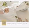 100% Cotton Fitted Sheet: Soft, Printed, Moisture-Wicking, Sweat-Absorbing, Anti-Static Mattress Protector