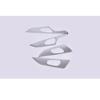 Car Stick Trim Armrest Door Inner Handle Bowl Frame Cover Lamp For Nissan X-Trail T32/Rogue 2014 2015 2016 2017 2018